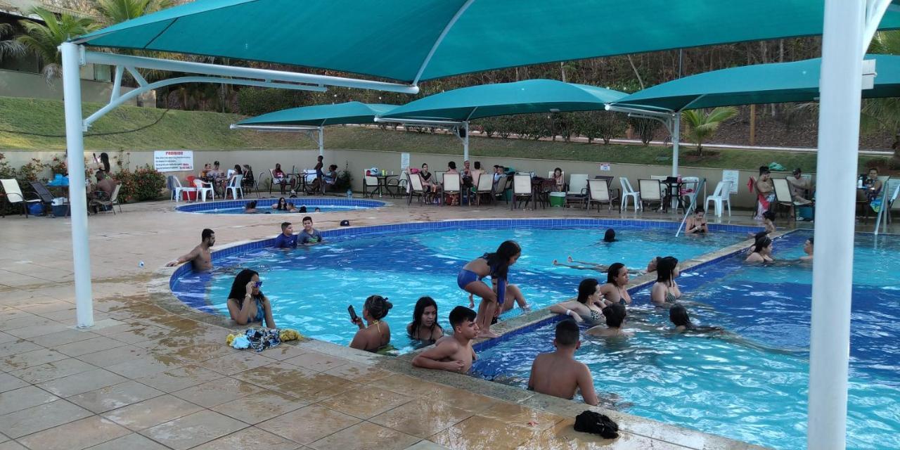 Aldeia Do Lago C204- Com Cozinha , Churrasqueira E Bebidas Liberadas No Parque Aquatico, Internet Banda Larga, Ponto Recarga De Carro Eletrico Калдас Новас Екстериор снимка